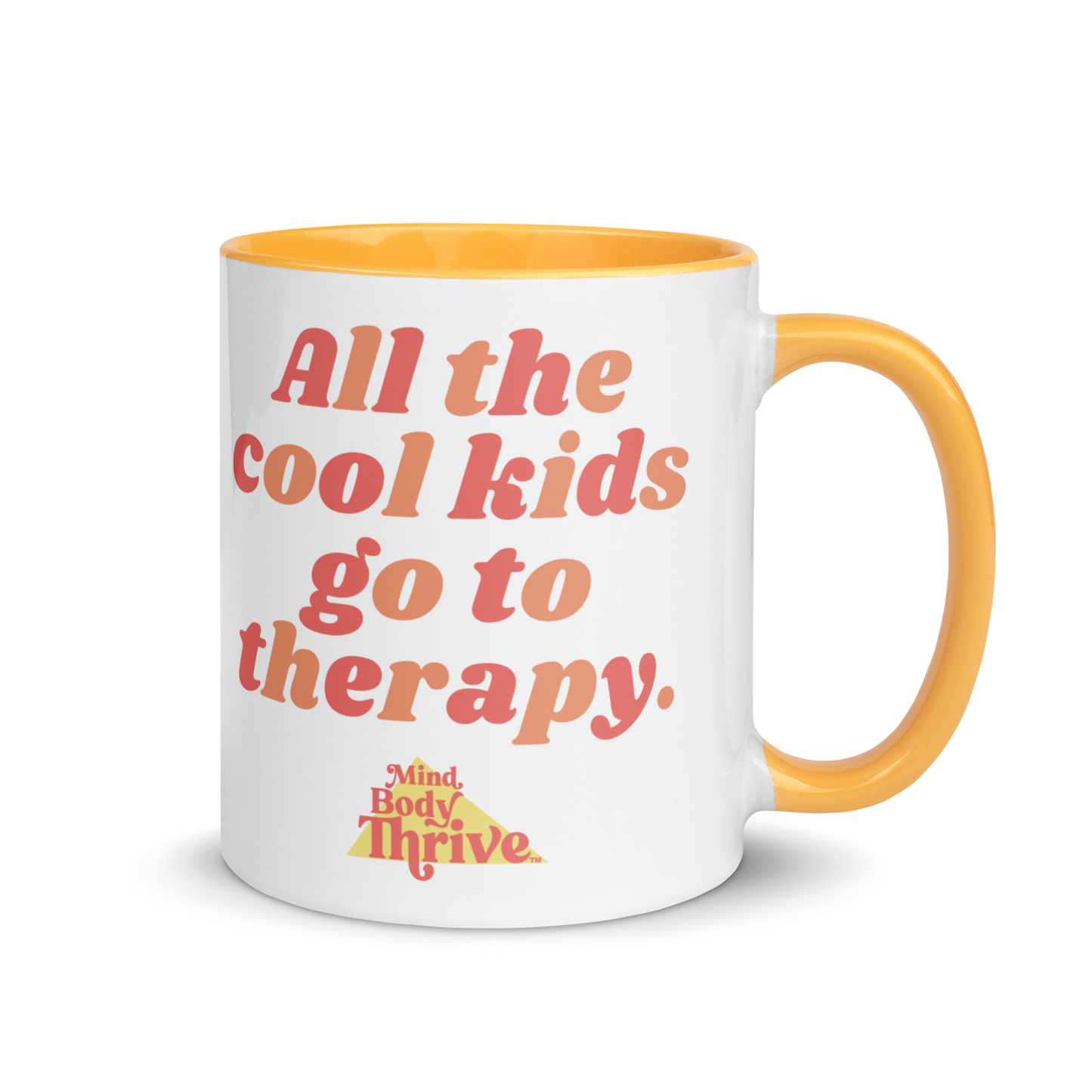 All The Cool Kids Mug with Color Inside