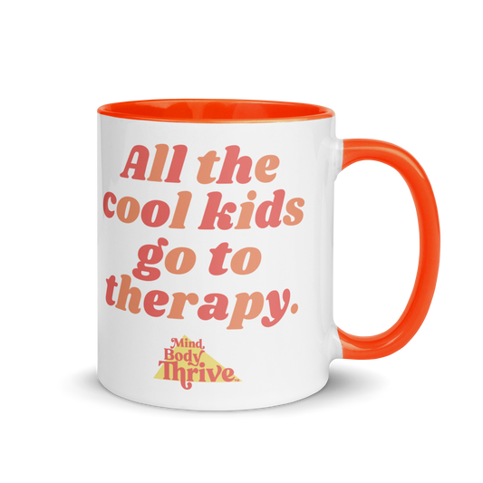 All The Cool Kids Mug with Color Inside